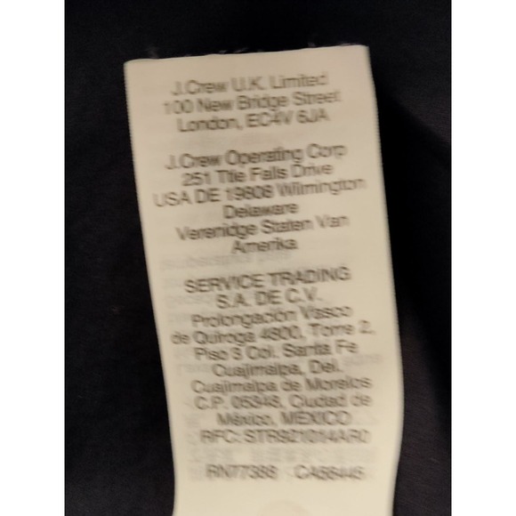 J. Crew black v-neck surplice faux wrap flutter sleeve top ruffle large - Picture 7 of 8